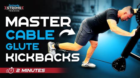 alternative for cable kickbacks|7 Top Cable Glute Kickback Alternatives